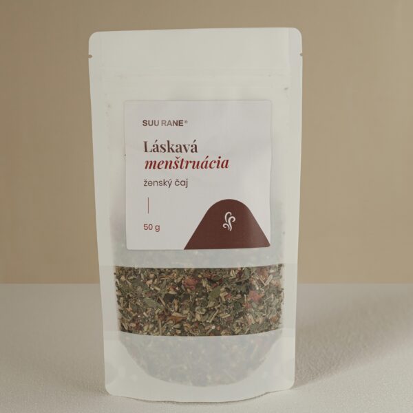 Laskavá menstruace - sypaný čaj